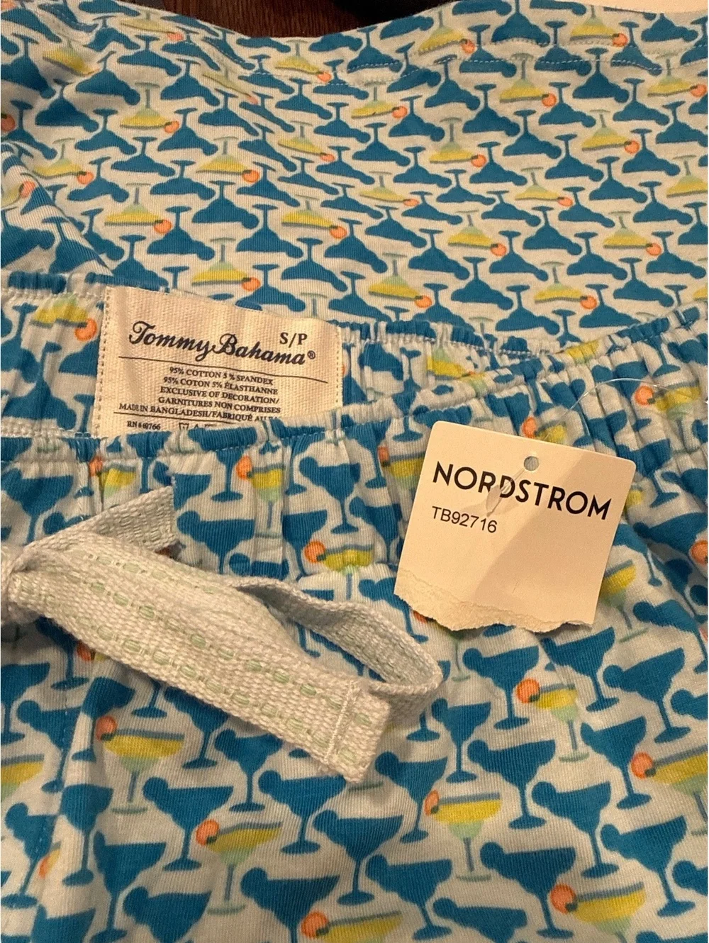 NWT Tommy Bahama Drawstring Sleep Shorts / Lounge Shorts size S [COPY]